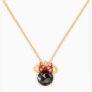 NWT Kate Spade NewYork x Disney Minnie Mouse Pendant Necklace